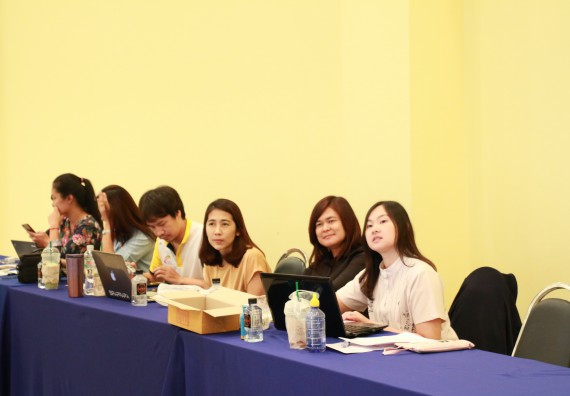 ภาพกิจกรรม โปรแกรมวิชาเคมี จัดกิจกรรมพัฒนาวิชาการคุณลักษณะบัณฑิตที่พึงประสงค์ สาขาเคมี