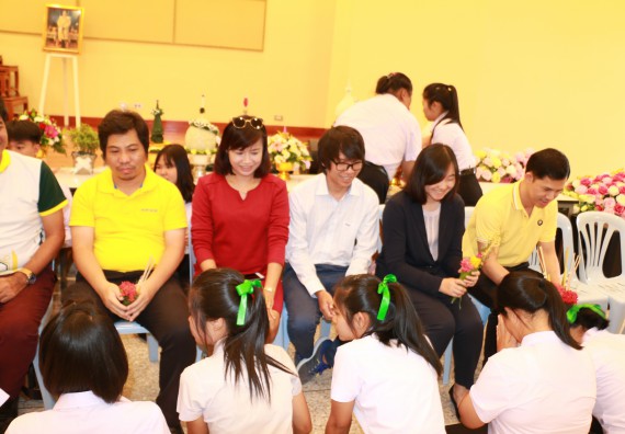 ภาพกิจกรรม สโมสรนักศึกษาคณะวิทยาศาสตร์และเทคโนโลยี จัดกิจกรรมไหว้ครู คณะวิทยาศาสตร์และเทคโนโลยี ประจำปี 2562