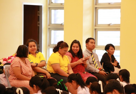 ภาพกิจกรรม สโมสรนักศึกษาคณะวิทยาศาสตร์และเทคโนโลยี จัดกิจกรรมไหว้ครู คณะวิทยาศาสตร์และเทคโนโลยี ประจำปี 2562