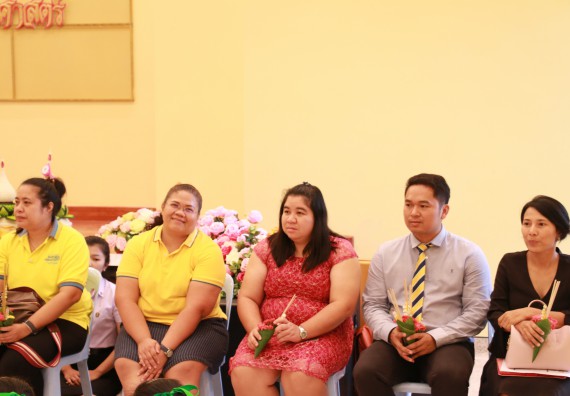 ภาพกิจกรรม สโมสรนักศึกษาคณะวิทยาศาสตร์และเทคโนโลยี จัดกิจกรรมไหว้ครู คณะวิทยาศาสตร์และเทคโนโลยี ประจำปี 2562