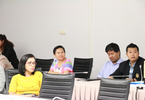 ภาพกิจกรรม คณะวิทยาศาสตร์และเทคโนโลยี จัดตรวจประเมินการประกันคุณภาพการศึกษา ระดับคณะ ประจำปีการศึกษา 2561