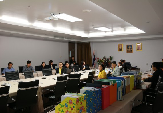 ภาพกิจกรรม คณะวิทยาศาสตร์และเทคโนโลยี จัดตรวจประเมินการประกันคุณภาพการศึกษา ระดับคณะ ประจำปีการศึกษา 2561