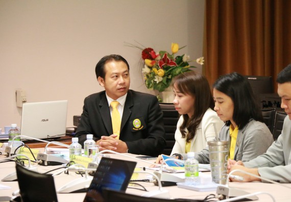 ภาพกิจกรรม คณะวิทยาศาสตร์และเทคโนโลยี จัดตรวจประเมินการประกันคุณภาพการศึกษา ระดับคณะ ประจำปีการศึกษา 2561