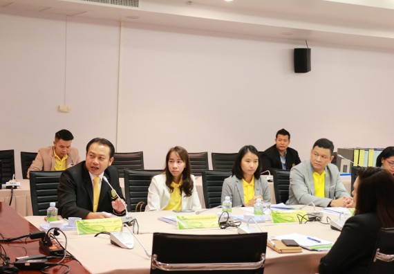 ภาพกิจกรรม คณะวิทยาศาสตร์และเทคโนโลยี จัดตรวจประเมินการประกันคุณภาพการศึกษา ระดับคณะ ประจำปีการศึกษา 2561