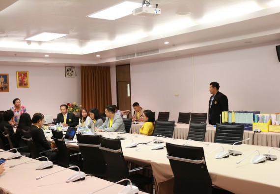 ภาพกิจกรรม คณะวิทยาศาสตร์และเทคโนโลยี จัดตรวจประเมินการประกันคุณภาพการศึกษา ระดับคณะ ประจำปีการศึกษา 2561