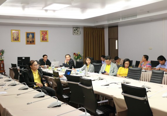 ภาพกิจกรรม คณะวิทยาศาสตร์และเทคโนโลยี จัดตรวจประเมินการประกันคุณภาพการศึกษา ระดับคณะ ประจำปีการศึกษา 2561