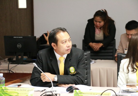 ภาพกิจกรรม คณะวิทยาศาสตร์และเทคโนโลยี จัดตรวจประเมินการประกันคุณภาพการศึกษา ระดับคณะ ประจำปีการศึกษา 2561