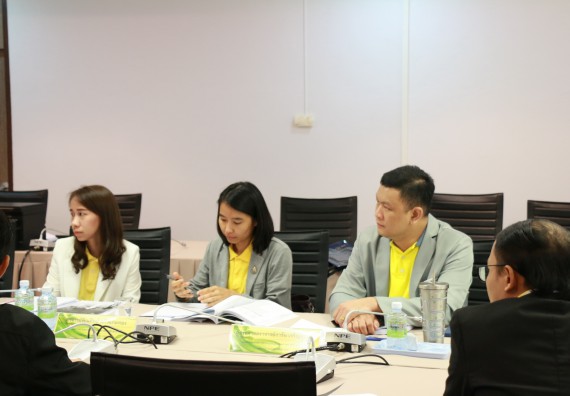 ภาพกิจกรรม คณะวิทยาศาสตร์และเทคโนโลยี จัดตรวจประเมินการประกันคุณภาพการศึกษา ระดับคณะ ประจำปีการศึกษา 2561