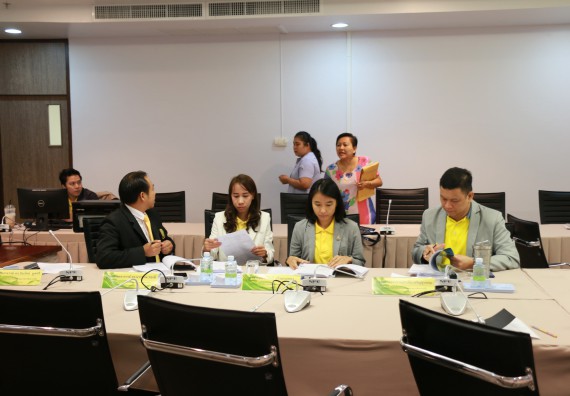 ภาพกิจกรรม คณะวิทยาศาสตร์และเทคโนโลยี จัดตรวจประเมินการประกันคุณภาพการศึกษา ระดับคณะ ประจำปีการศึกษา 2561