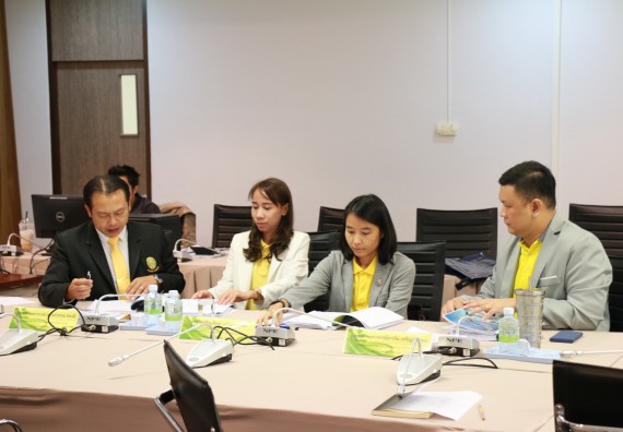 ภาพกิจกรรม คณะวิทยาศาสตร์และเทคโนโลยี จัดตรวจประเมินการประกันคุณภาพการศึกษา ระดับคณะ ประจำปีการศึกษา 2561