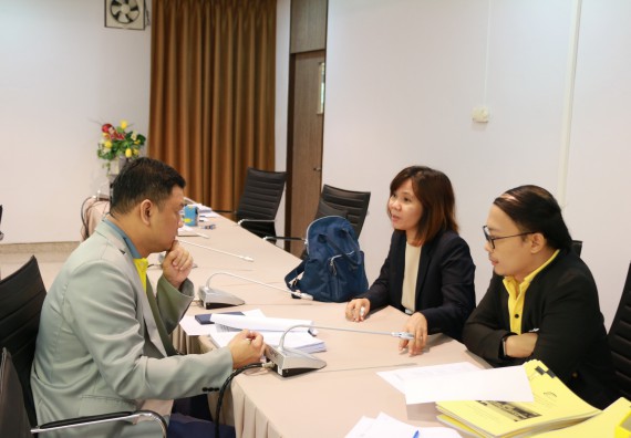 ภาพกิจกรรม คณะวิทยาศาสตร์และเทคโนโลยี จัดตรวจประเมินการประกันคุณภาพการศึกษา ระดับคณะ ประจำปีการศึกษา 2561