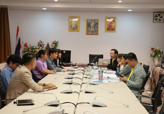 ภาพกิจกรรม คณะวิทยาศาสตร์และเทคโนโลยี จัดตรวจประเมินการประกันคุณภาพการศึกษา ระดับคณะ ประจำปีการศึกษา 2561