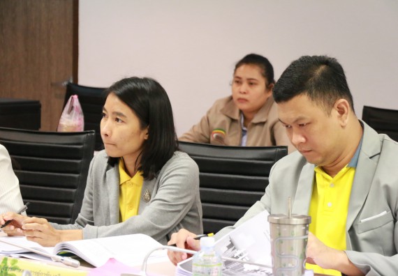 ภาพกิจกรรม คณะวิทยาศาสตร์และเทคโนโลยี จัดตรวจประเมินการประกันคุณภาพการศึกษา ระดับคณะ ประจำปีการศึกษา 2561