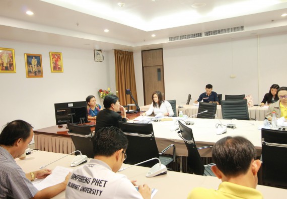 ภาพกิจกรรม คณะวิทยาศาสตร์และเทคโนโลยี จัดประชุมอาจารย์ประจำคณะวิทยาศาสตร์และเทคโนโลยี ครั้งที่ 1/2562