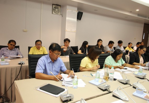 ภาพกิจกรรม คณะวิทยาศาสตร์และเทคโนโลยี จัดประชุมอาจารย์ประจำคณะวิทยาศาสตร์และเทคโนโลยี ครั้งที่ 1/2562