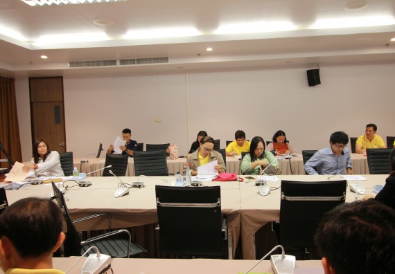 ภาพกิจกรรม คณะวิทยาศาสตร์และเทคโนโลยี จัดประชุมอาจารย์ประจำคณะวิทยาศาสตร์และเทคโนโลยี ครั้งที่ 1/2562