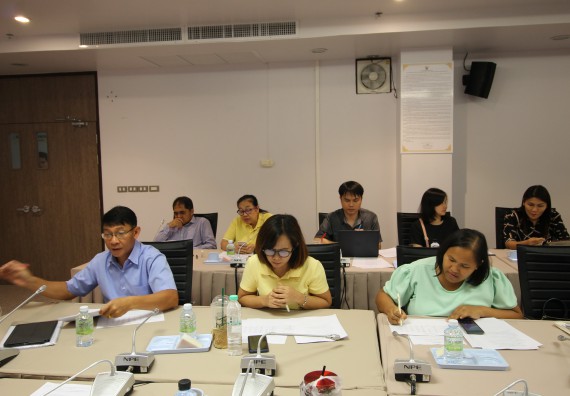 ภาพกิจกรรม คณะวิทยาศาสตร์และเทคโนโลยี จัดประชุมอาจารย์ประจำคณะวิทยาศาสตร์และเทคโนโลยี ครั้งที่ 1/2562