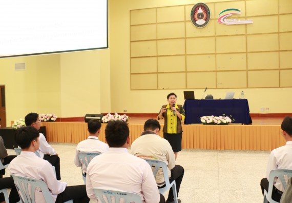 ภาพกิจกรรม สโมสรนักศึกษาคณะวิทยาศาสตร์และเทคโนโลยี จัดกิจกรรมรักแรกผูกจิตนักศึกษาวิทยาศาสตร์และเทคโนโลยี