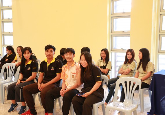 ภาพกิจกรรม สโมสรนักศึกษาคณะวิทยาศาสตร์และเทคโนโลยี จัดกิจกรรมรักแรกผูกจิตนักศึกษาวิทยาศาสตร์และเทคโนโลยี