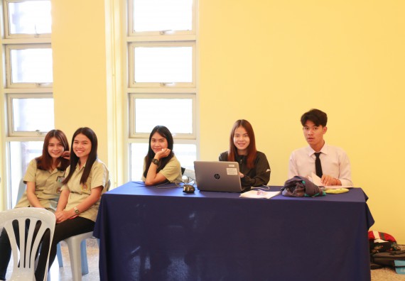 ภาพกิจกรรม สโมสรนักศึกษาคณะวิทยาศาสตร์และเทคโนโลยี จัดกิจกรรมรักแรกผูกจิตนักศึกษาวิทยาศาสตร์และเทคโนโลยี