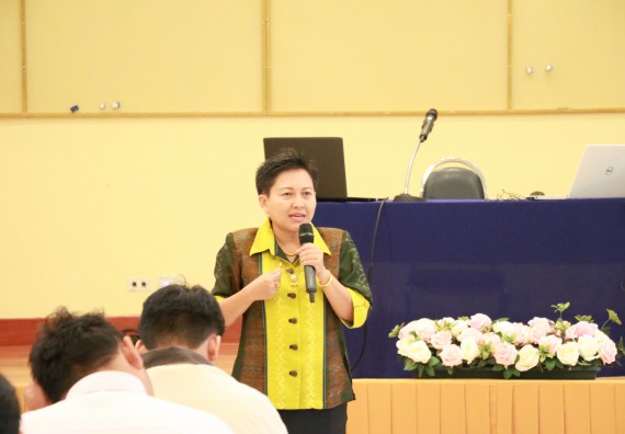 ภาพกิจกรรม สโมสรนักศึกษาคณะวิทยาศาสตร์และเทคโนโลยี จัดกิจกรรมรักแรกผูกจิตนักศึกษาวิทยาศาสตร์และเทคโนโลยี