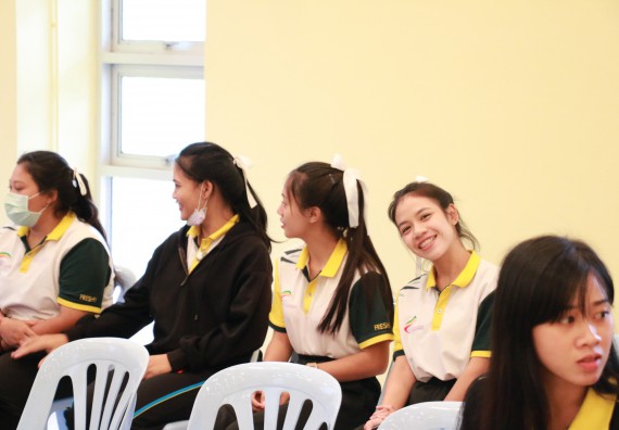 ภาพกิจกรรม สโมสรนักศึกษาคณะวิทยาศาสตร์และเทคโนโลยี จัดกิจกรรมรักแรกผูกจิตนักศึกษาวิทยาศาสตร์และเทคโนโลยี