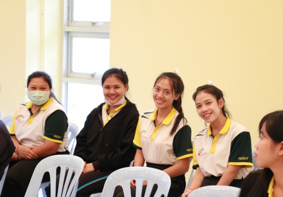 ภาพกิจกรรม สโมสรนักศึกษาคณะวิทยาศาสตร์และเทคโนโลยี จัดกิจกรรมรักแรกผูกจิตนักศึกษาวิทยาศาสตร์และเทคโนโลยี