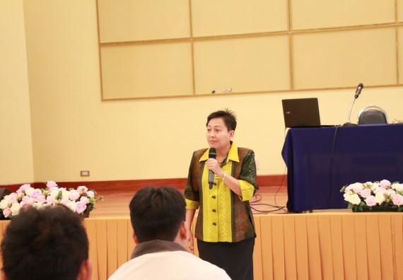 ภาพกิจกรรม สโมสรนักศึกษาคณะวิทยาศาสตร์และเทคโนโลยี จัดกิจกรรมรักแรกผูกจิตนักศึกษาวิทยาศาสตร์และเทคโนโลยี