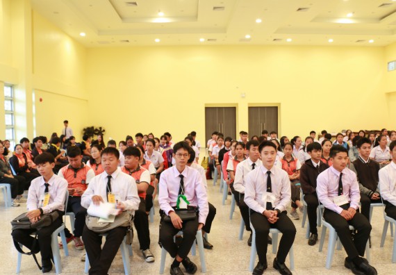 ภาพกิจกรรม สโมสรนักศึกษาคณะวิทยาศาสตร์และเทคโนโลยี จัดกิจกรรมรักแรกผูกจิตนักศึกษาวิทยาศาสตร์และเทคโนโลยี