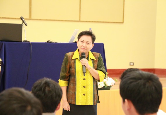 ภาพกิจกรรม สโมสรนักศึกษาคณะวิทยาศาสตร์และเทคโนโลยี จัดกิจกรรมรักแรกผูกจิตนักศึกษาวิทยาศาสตร์และเทคโนโลยี