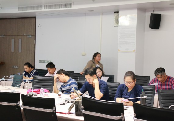 ภาพกิจกรรม คณะวิทยาศาสตร์และเทคโนโลยี จัดอบรมเชิงปฏิบัติการ เรื่อง การพัฒนาหลักสูตรตามบริบทของคณะวิทยาศาสตร์และเทคโนโลยี มหาวิทยาลัยราชภัฏกำแพงเพชร (Sci & Tech KPRU - Reform)