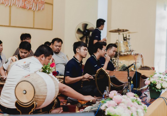 ภาพกิจกรรม สโมสรนักศึกษาคณะวิทยาศาสตร์และเทคโนโลยี จัดกิจกรรมบายศรีสู่ขวัญคณะวิทยาศาสตร์และเทคโนโลยี