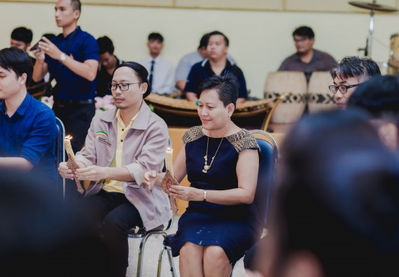 ภาพกิจกรรม สโมสรนักศึกษาคณะวิทยาศาสตร์และเทคโนโลยี จัดกิจกรรมบายศรีสู่ขวัญคณะวิทยาศาสตร์และเทคโนโลยี