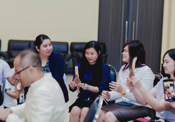 ภาพกิจกรรม สโมสรนักศึกษาคณะวิทยาศาสตร์และเทคโนโลยี จัดกิจกรรมบายศรีสู่ขวัญคณะวิทยาศาสตร์และเทคโนโลยี