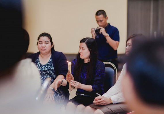 ภาพกิจกรรม สโมสรนักศึกษาคณะวิทยาศาสตร์และเทคโนโลยี จัดกิจกรรมบายศรีสู่ขวัญคณะวิทยาศาสตร์และเทคโนโลยี