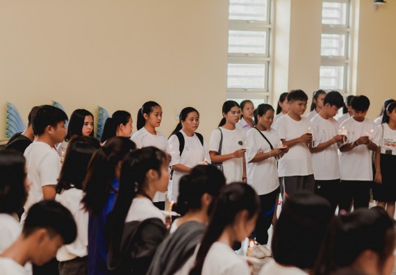 ภาพกิจกรรม สโมสรนักศึกษาคณะวิทยาศาสตร์และเทคโนโลยี จัดกิจกรรมบายศรีสู่ขวัญคณะวิทยาศาสตร์และเทคโนโลยี