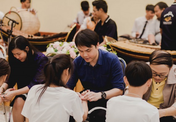 ภาพกิจกรรม สโมสรนักศึกษาคณะวิทยาศาสตร์และเทคโนโลยี จัดกิจกรรมบายศรีสู่ขวัญคณะวิทยาศาสตร์และเทคโนโลยี