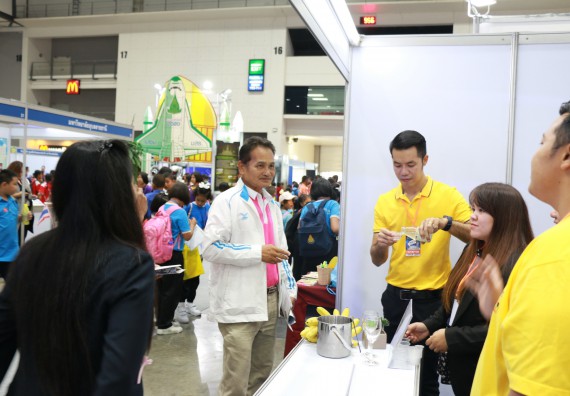 ภาพกิจกรรม คณะวิทยาศาสตร์และเทคโนโลยี จัดนิทรรศการในงานมหกรรมวิทยาศาสตร์และเทคโนโลยีแห่งชาติ