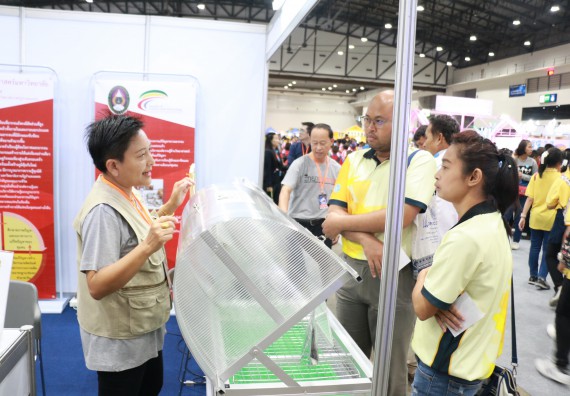 ภาพกิจกรรม คณะวิทยาศาสตร์และเทคโนโลยี จัดนิทรรศการในงานมหกรรมวิทยาศาสตร์และเทคโนโลยีแห่งชาติ