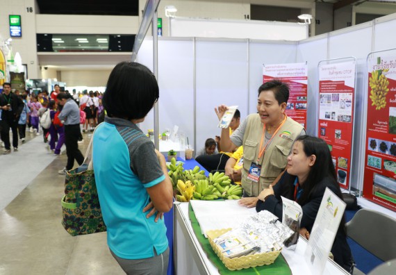 ภาพกิจกรรม คณะวิทยาศาสตร์และเทคโนโลยี จัดนิทรรศการในงานมหกรรมวิทยาศาสตร์และเทคโนโลยีแห่งชาติ