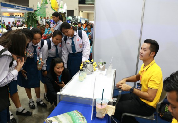 ภาพกิจกรรม คณะวิทยาศาสตร์และเทคโนโลยี จัดนิทรรศการในงานมหกรรมวิทยาศาสตร์และเทคโนโลยีแห่งชาติ