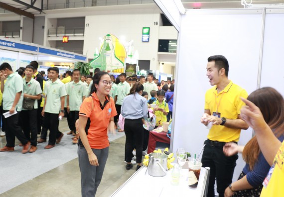 ภาพกิจกรรม คณะวิทยาศาสตร์และเทคโนโลยี จัดนิทรรศการในงานมหกรรมวิทยาศาสตร์และเทคโนโลยีแห่งชาติ