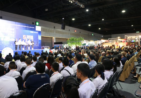 ภาพกิจกรรม คณะวิทยาศาสตร์และเทคโนโลยี จัดนิทรรศการในงานมหกรรมวิทยาศาสตร์และเทคโนโลยีแห่งชาติ