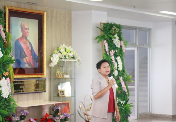 ภาพกิจกรรม คณะวิทยาศาสตร์และเทคโนโลยี จัดพิธีถวายพานพุ่มสักการะ “พระบิดาแห่งวิทยาศาสตร์ไทย” พระบาทสมเด็จพระจอมเกล้าเจ้าอยู่หัว รัชกาลที่ 4