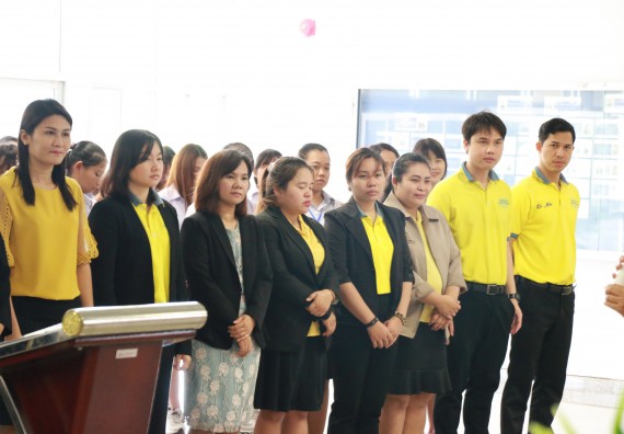 ภาพกิจกรรม คณะวิทยาศาสตร์และเทคโนโลยี จัดพิธีถวายพานพุ่มสักการะ “พระบิดาแห่งวิทยาศาสตร์ไทย” พระบาทสมเด็จพระจอมเกล้าเจ้าอยู่หัว รัชกาลที่ 4