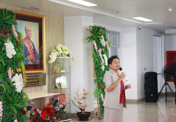 ภาพกิจกรรม คณะวิทยาศาสตร์และเทคโนโลยี จัดพิธีถวายพานพุ่มสักการะ “พระบิดาแห่งวิทยาศาสตร์ไทย” พระบาทสมเด็จพระจอมเกล้าเจ้าอยู่หัว รัชกาลที่ 4