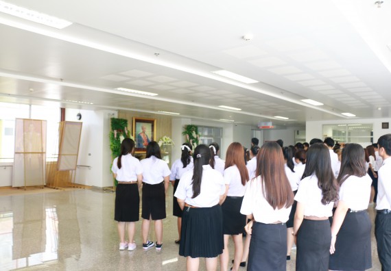 ภาพกิจกรรม คณะวิทยาศาสตร์และเทคโนโลยี จัดพิธีถวายพานพุ่มสักการะ “พระบิดาแห่งวิทยาศาสตร์ไทย” พระบาทสมเด็จพระจอมเกล้าเจ้าอยู่หัว รัชกาลที่ 4