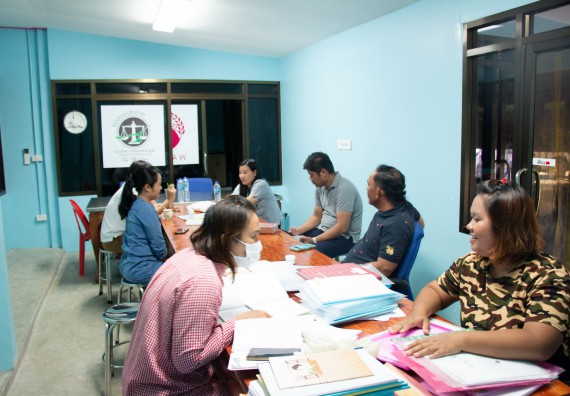 ภาพกิจกรรม คณะวิทยาศาสตร์และเทคโนโลยี จัดติดตามการสร้างเครือข่ายความร่วมมือทางวิจัย และการติดตามผลการนำผลการวิจัยเพื่อพัฒนาชุมชนและความยั่งยืนของงานวิจัย