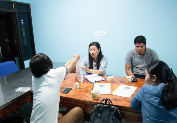 ภาพกิจกรรม คณะวิทยาศาสตร์และเทคโนโลยี จัดติดตามการสร้างเครือข่ายความร่วมมือทางวิจัย และการติดตามผลการนำผลการวิจัยเพื่อพัฒนาชุมชนและความยั่งยืนของงานวิจัย