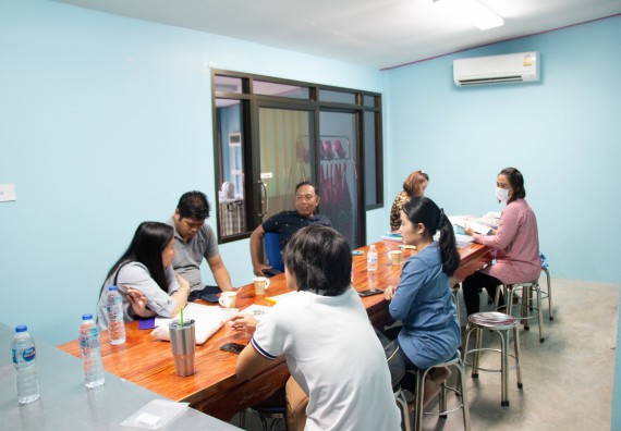 ภาพกิจกรรม คณะวิทยาศาสตร์และเทคโนโลยี จัดติดตามการสร้างเครือข่ายความร่วมมือทางวิจัย และการติดตามผลการนำผลการวิจัยเพื่อพัฒนาชุมชนและความยั่งยืนของงานวิจัย